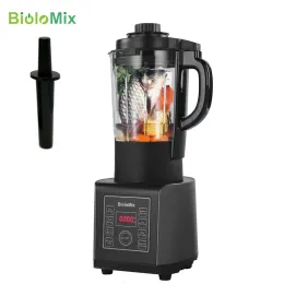 Blenders BIOLOMIX BPA darmowe 1.75L szklany słoik mikser kuchenny z funkcją ogrzewania zupy Maker 8 Preprogrammed