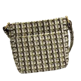 12A Borse per designer di alta qualità da 26 cm borse di grande capacità popolari borse hippie in tweed verde marrone ogni giorno per le spalle di lusso da donna casual con scatola originale.