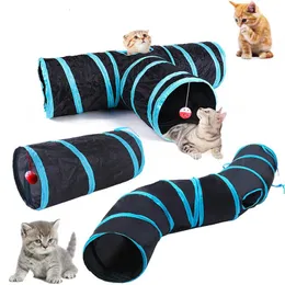 Tunnel di gatto Forniture per animali domestici S T PAGA PLAY POETTO PILEDABILE CANNE FRESSABILE PER LOUTO IN IN IN IN IN IN IN IN INIDO SCARICO 240410