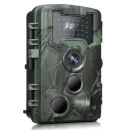 Kameror 36MP 1080p Trail and Game Camera With Night Vision 3 PIR Sensor IP66 Vattentät rörelse Aktiverad infraröd utomhusjaktkamera