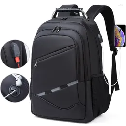 배낭 낸시 티노 남성 비즈니스 노트북 여성 다기능 USB 방수 대용량 학생 여행 17 인치 컴퓨터 가방