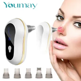 Skrubber youmay blackhead remover remover ansikte djupt vakuum sug skönhet ren hud t zon por akne finn svart dot borttagningsverktyg