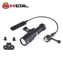 Scopes Airsoft Tactical Flashlight M340a M340w Scout Light Led Km2a Lamp Strobe Torch Dual Switch Ring M340 Hunting Rifle Weapon Light