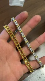 18k Bracelets de ouro para mulheres colar de tendência Cross Diamantes