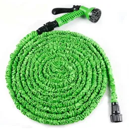 25FT-200FT Garden Hose Telescopic Flexible Water Hose Plastic Hose Car Wash Water Gun Garden Sprayer Irrigation Tools 240408