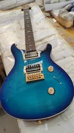 Customização, custo adicional, custo extra, venda quente de boa qualidade 6 string de guitarra elétrica estojo de guitarra