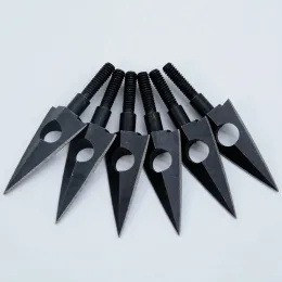 Acessórios 120 Grãos Arqueiros de aço de alto carbono Broadheads para arco -flecha composto de pesca de pesca arco de arco Recos