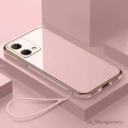 G84 CASE için Cep Telefon Kılıfları Moto G54 Telefon Kılıfı Moto G73 G72 G62 5G G60S G53 G42 G32 G22 Lüks Kare Kaplama Şok geçirmez Arka Kapak