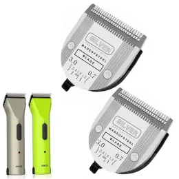 Aparadores cães PET 5in1 Lâmina ajustável para Wahl Professional Animal Clippers Arco, Bravura, Chromado, Creativa, Figura, Motivo