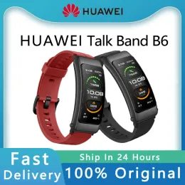 リストバンドHuawei TalkBand B6 Bluetoothヘッドセットリストバンド1.53インチKirin A1 BT 5.2心拍数血液酸素モニタリング睡眠分析