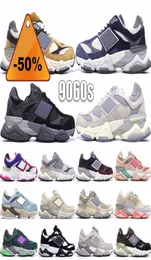 Top 9060 Joe Freshgoods Mężczyźni Kobiety do biegania buty do butów zamsz 1906R Penny Pink Baby Shower Blue Sea Salt Sold Trails Treakers Size2401502