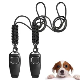 Düdükler Profesyonel Köpek Düdük Eğitimi Highfrequency Pitch Avını Hatırlama Hatırlama Clicker Pet İtaatini Etkili Olarak Durdur