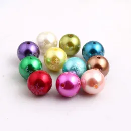 Collane Kwoi Vita 20mm 100pcs per perle di fiocchi di neve per perle acriliche per perle da neve per bambini Collane