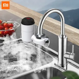 Irrigators Xiaomi Electric Water Heater Tap Quick Install Instant Hot Water Faucet Cold Heating Faucet Tankless Instantaneous Water Heater