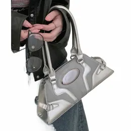 Haex Y2K Женская сумка 2023 Тенденция Высококачественная Fi Design Ladies Beadling Bags Индивидуальная эстетическая лоскута Bolso mujer f2py##