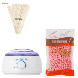 Heaters 500CC Mini Portable Electric Wax Heater Hair Removal Machine Wax Warmer Heater SPA Epilator Paraffin Wax Pot For Sensitive Skin