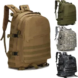 Zaini in zaino 55L 3D Outdoor Military Tactical Backpack Molle Assalto Assalto Borsa impermeabile campeggio escursionistico pesca trekking da viaggio da viaggio