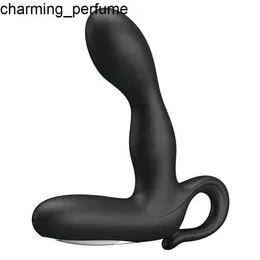 Männliche Prostata -Massagebaste Motor Vibratoren Sex Spielzeug für Frauen Männer Masturbator Anal Butt Plug Ware Toys für Erwachsene Paare1818