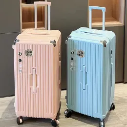 Luggage Five wheels explosion proof high capacity travel suitcase universal wheel big trolley case large size luggage 26''32''36''40''