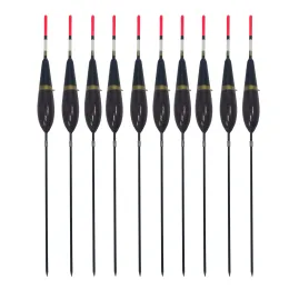 Acessórios grátis pescador 10pcs pesca bobber raca flutuando 18,5cm 1g bóia paulównia madeira dura cauda longa de flutuadores verticais pesados de flutuação vertical