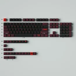 Acessórios Cherry Perfil GMK Clone Red Dragon Keycaps PBT Dyesub 23/129 Keys Keycap para MX Switch Teclado de jogo mecânico