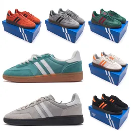 ويلز بونر مصمم أحذية النمر طباعة Sammbaity Handball Speziall Shoes Sneakers Hamburg Trainers Mens Womens Navy Gum تقريبًا أصفر أسود صافي ليلاً أزرق