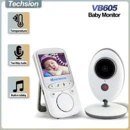 Camera VB605 Wireless LCD Audio Video Baby Monitor Radio Nanny Music Intercom IR 24h Portable Baby Camera Baby Walkie Talkie Babysitter