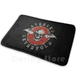 Halılar İsimsiz Yumuşak Slip Slip Mat Halı Halı Yastığı Yenilendirilmiş Metal Yedi Katlı A7X Gölgeleri Synyster Gates Zacky Vengeance Rev