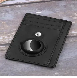 Wallets Yambuto Men039s Wallet Holder Rfid Air Tag Holster Business Card Clip Suitable For 5 Cards9470759
