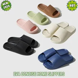 Home Sole Sole Eva Mens Slippers Antislip Banheiro Slipper Summer Casual Indoor para Men Sandal Flipflops 240412