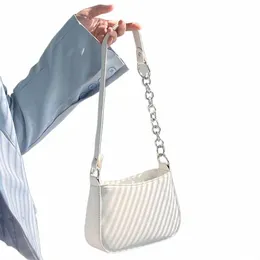 GUSURE COR SOLIÇÃO Mulheres bolsas de ombro embream bolsas pequenas de bolsas simples de couro pu