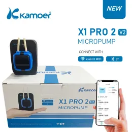 Tillbehör Kamoer X1 Pro 2 V2 Bluetooth WiFi App Dosering Pump Fish Tank Aquarium Pump Nutrient Droplet Pump