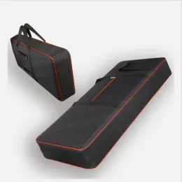 Casos engrossem 61 bolsa de teclado capa de piano eletrônico à prova d'água para orgulho eletrônico Organic Red Edge