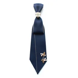 Small bow tie shirt for women and men General Bank el professional dress Formal floral accessories Tie 240412