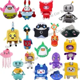 Dolls schlaksige Boxs Plüschspielzeug Pjed Masken Plushie Lankybot Cyborg gefüllte Tiere Weiche Spielzeugboxy Foxy Dolls Kissen Spielzeug für Kindergeschenke