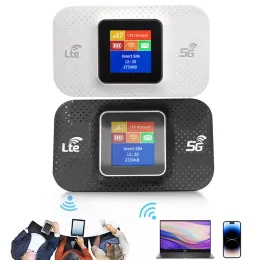 Routers 4G LTE WiFi Router Sim Card Slot Wireless Portable Router 3650mah Mini Outdoor Hotspot Mobile WiFi Router WiFi Hotpot för bil