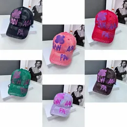 Eski Beyzbol Kapağı Graffiti Mektup Tasarımcı Hat Erkekler Sokak Trend Casquette Luxe Kadın Hip Hop Ball Caps