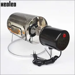 Roasters Xeoleo Gas Coffee Roasters 자동 회전 커피 베이커 가정 커피 빈 로스터 땅콩/멜론 씨앗 600g에 적합합니다.