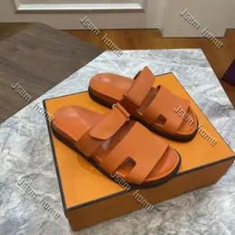 Letni luksusowe s sandały Hen Platforma Platforma Oran Sandale Sandale Mężczyzn Buty Buty Dno Flip Flip Flip Flip Flip Flip Flip Flip Flip Sandals na plaży de chypre Sandals Skóra z pudełkiem 751