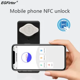 التحكم في NFC Smart Cabinet Lock No Battery No WiFi Control Control Waterproof Rustproof Cabinet NFC Door Lock for Drawer File Loxes