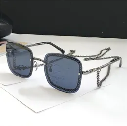 Wholenew Fashion Designer Sunglasses Chain Square Square Songsing Lines UV400 защитные очки Популярные продажа Sungla9856397