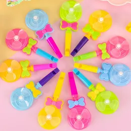 Party Favor 12/30 PCS roliga färgglada visselpipor Windmill Game Children's Day Baby Shower Birthday Gift Pinata Filler Kids Reward Small Toy