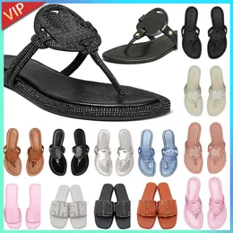 Gratis frakt ines Sandal Slides Sport Miller Metallic Snake Leather Designer Slippers Womens White Black Patent Yellow Pink Sier Flip Flops Ladies