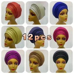 Etniska kläder grossist est elegant turban hattar kvinnor kepsade pärlor för indiska hatt halsdukar huvud wrap pannband flicka hår tillbehör lady ca-66