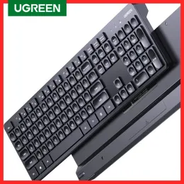 Combos Ugreen Keyboard Mouse Wireless 2.4g English Russian Keycap for MacBook Tablet Office PC Accessories Mice 104 Keycaps Keyboard