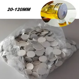 Mühürleyiciler 500pcs Plaktik lamine alüminyum folyo kapak astarları ef için indüksiyon sızdırmazlık makinesi 28mm