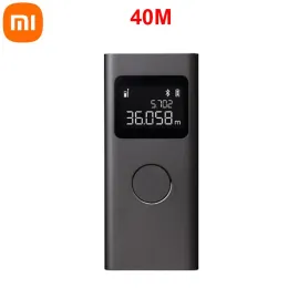 Kontrollera nya Xiaomi Smart Laser Tape Measure Rangefinder Intelligent 40M LCD Display Laser Distance Meter Anslut till Mihome App