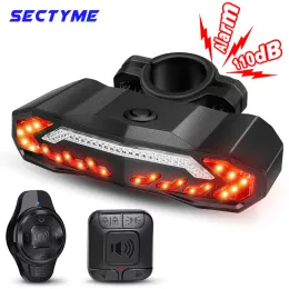 Света Secyme Bicycle Brugre Targe The Allight IP65 Водонепроницаемый USB -заряд