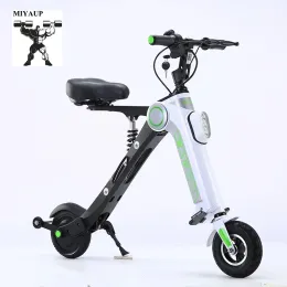 Yedek sürücü için küçük model katlama ve hafif elektrikli scooter üç tekerlekli bisiklet