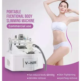 Portátil V9 Vela Forma do corpo Perda de peso Cavitação de vácuo Slimming Machine Roller Moldando massagem Máquina Remoção de gordura Face elevador